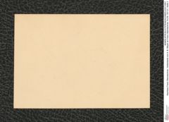 Nachlass Franz Steindachner, Visitenkarte von A. B. Meyer an Franz Steindachner, Inv.Nr. 337.01, Seite 2